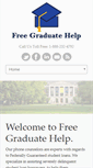Mobile Screenshot of freegraduatehelp.com